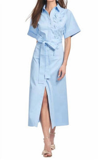 Sachin & Babi - Willow Midi Dress - blue - clothing - dresses