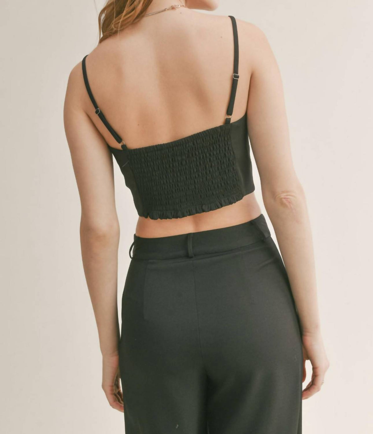 Sadie & Sage - Coffee Date Crop Tank