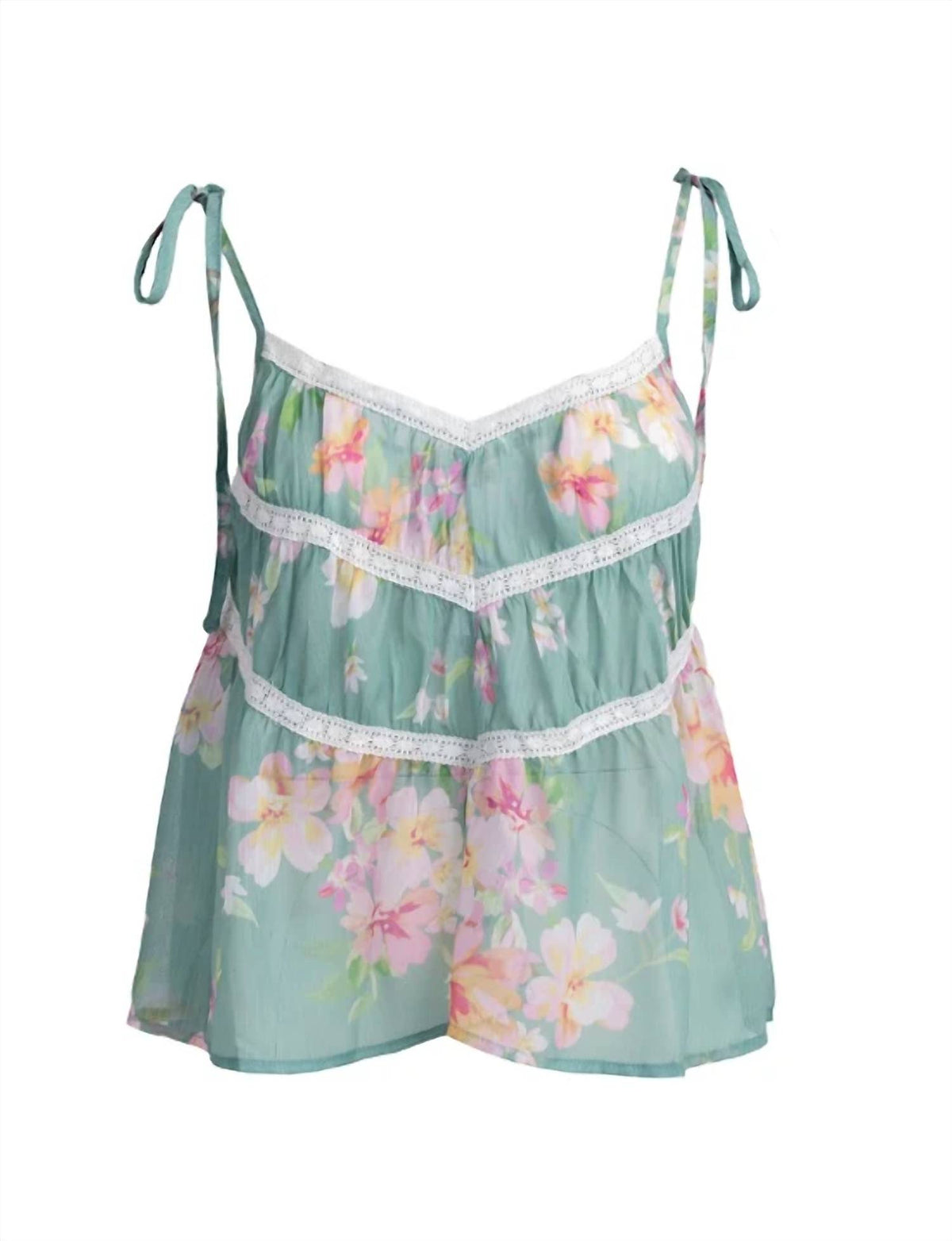 Sadie & Sage - Desert Rose Lace Top