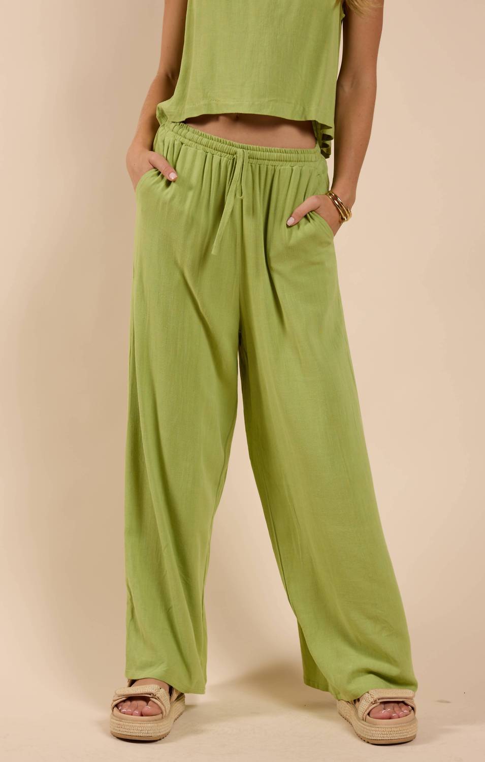 Sadie & Sage - Elastic Waist Pants