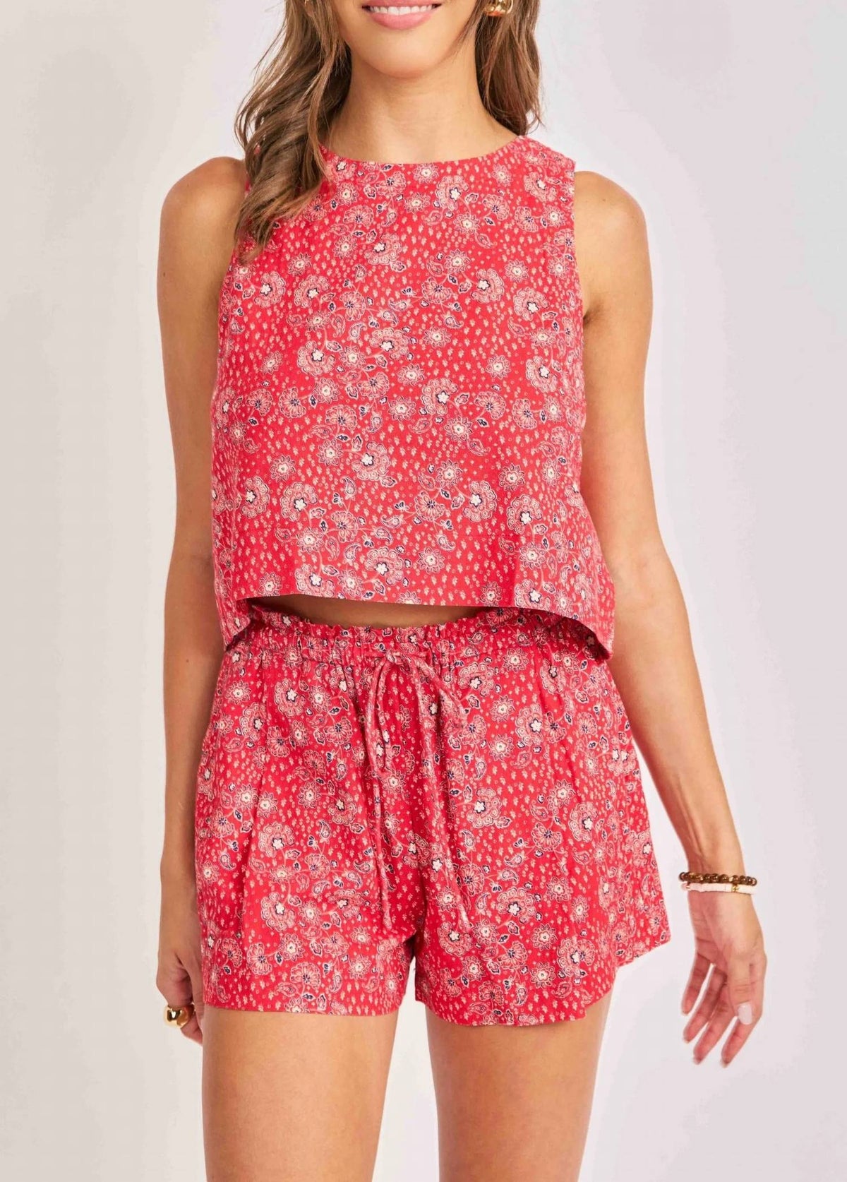 Sadie & Sage - Firecracker Sleeveless Top