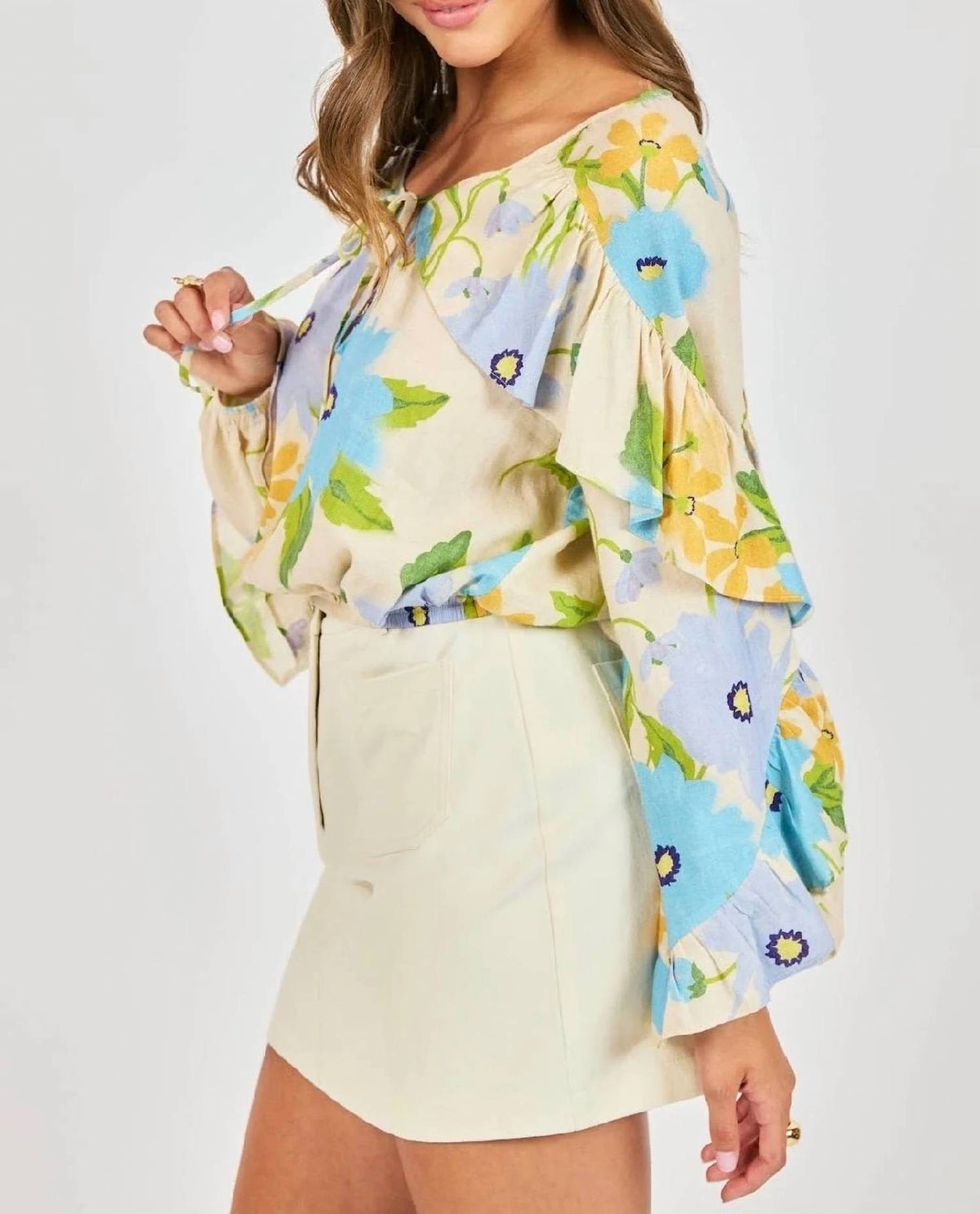 Sadie & Sage - Fresh Cut Floral Blouse