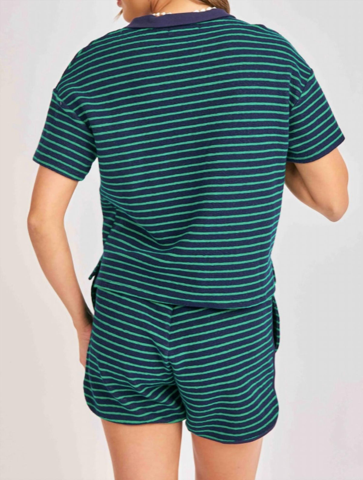 Sadie & Sage - Jetty Stripe Top