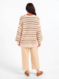 Sadie & Sage - Lost Range Stripe Cardigan