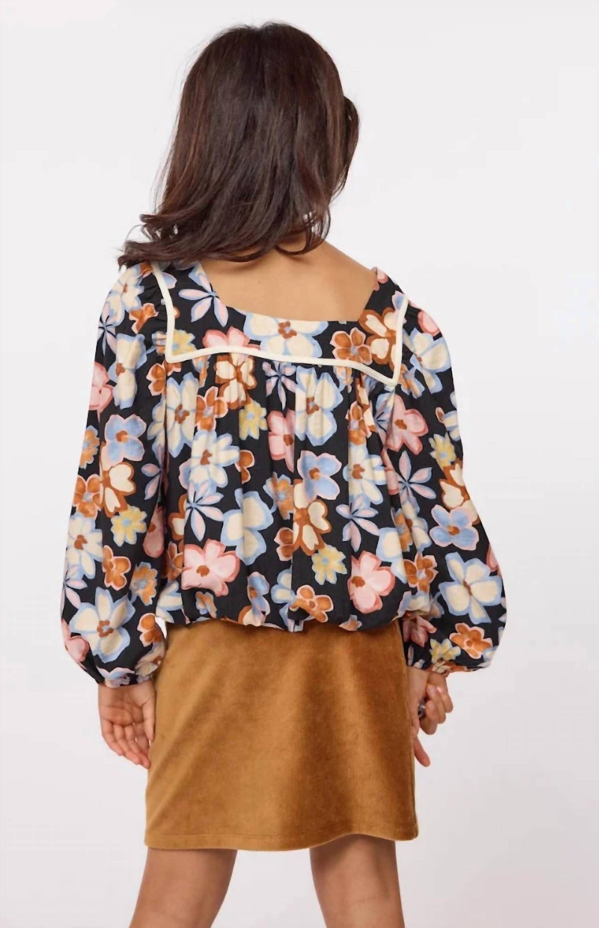 Sadie & Sage - Posy Bubble Woven Top