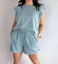 Sadie & Sage - Sightseeing Drawstring Shorts