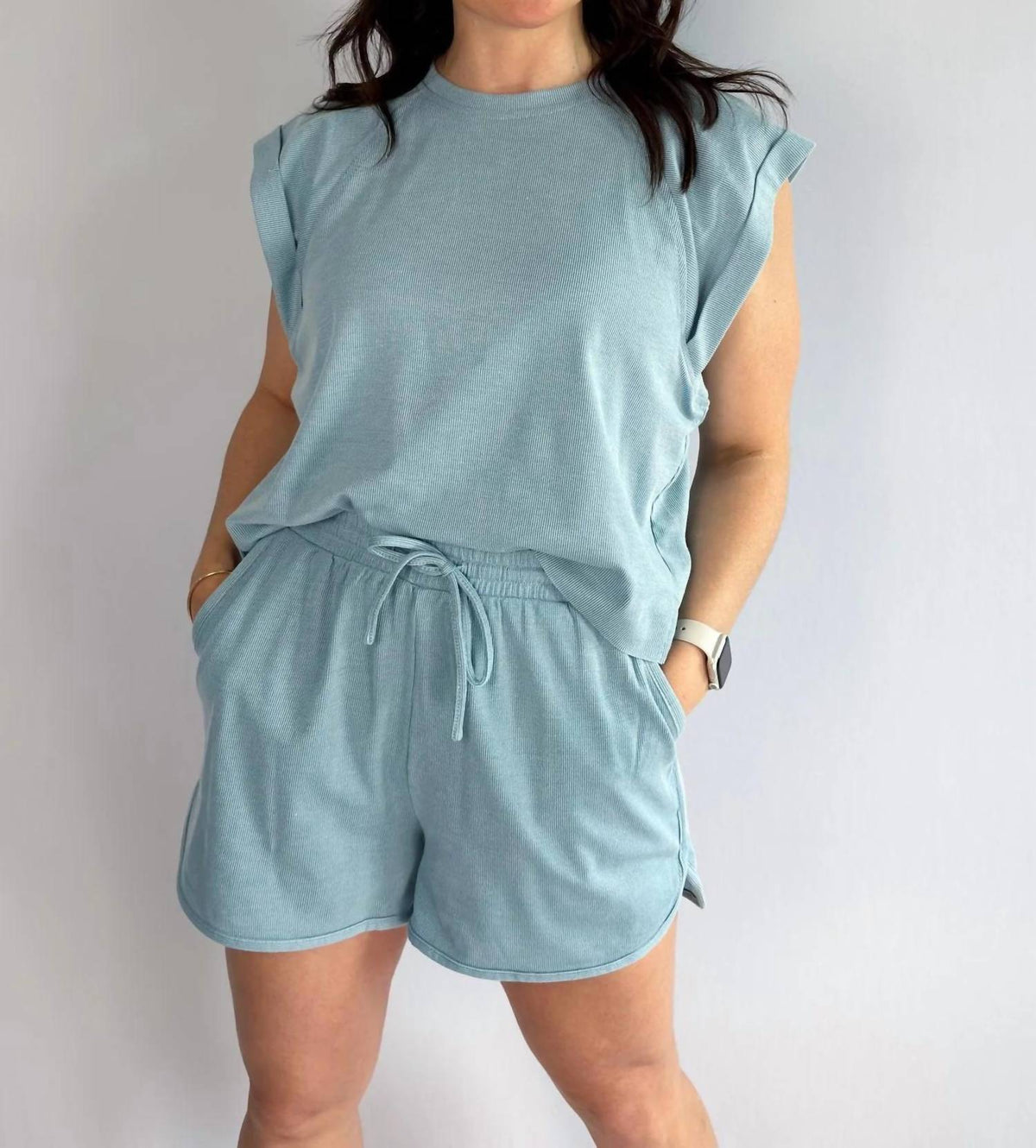 Sadie & Sage - Sightseeing Drawstring Shorts