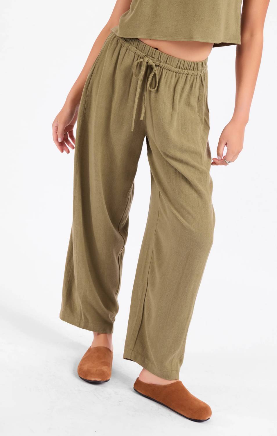 Sadie & Sage - Sugarloaf Linen Drawstring Pants