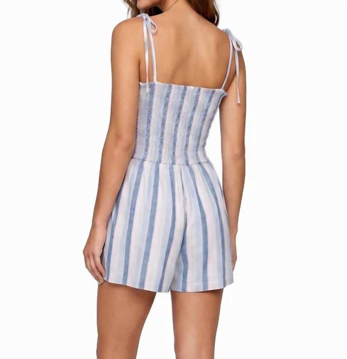 Sadie & Sage - Sweetgrass Stripe Romper