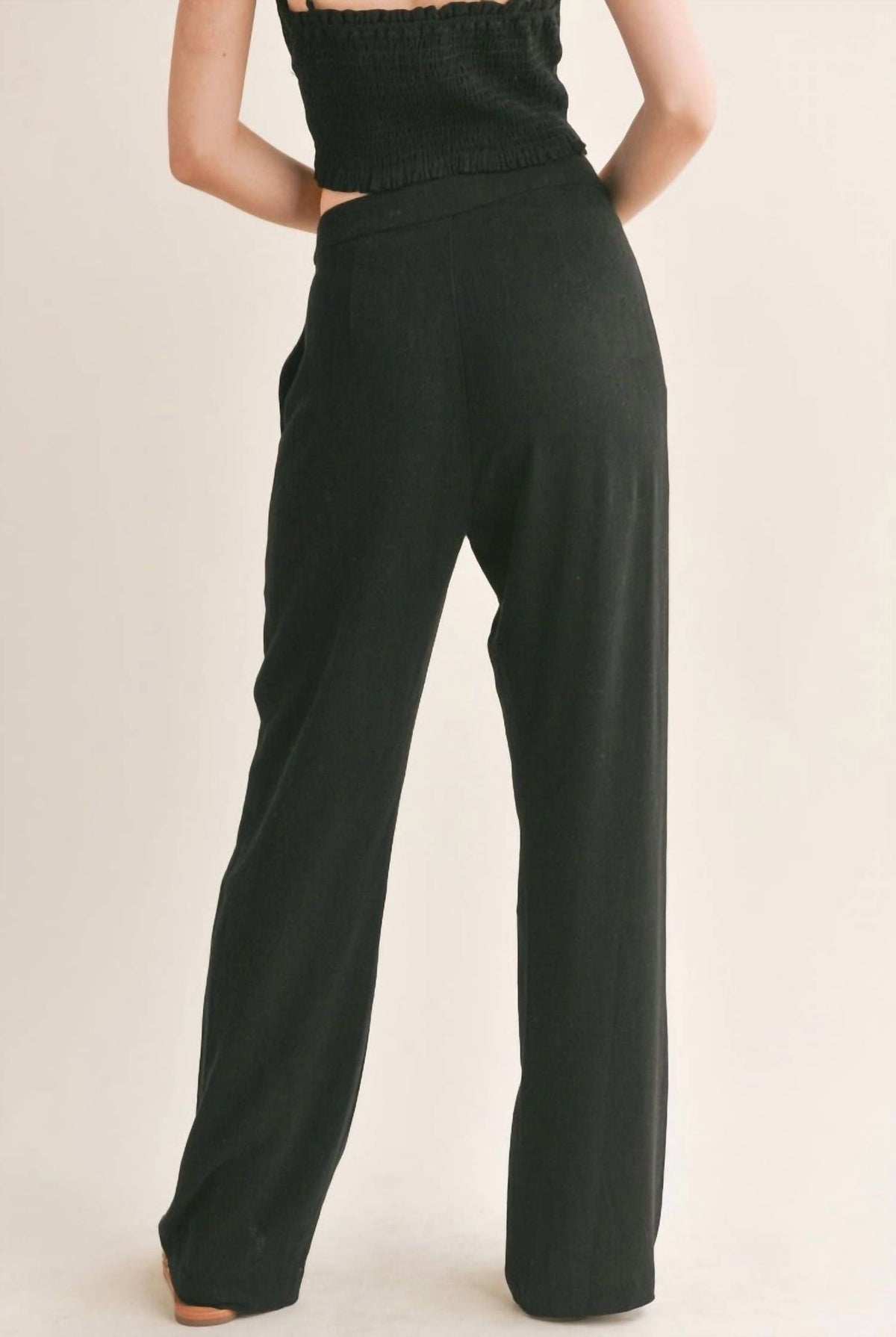 Sage The Label - At Ease Pleated Trouser