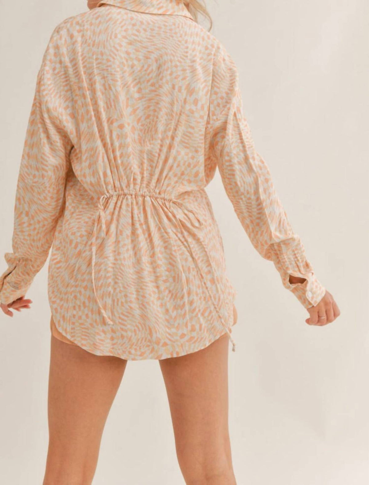 Sage The Label - CINCH BACK BUTTON UP
