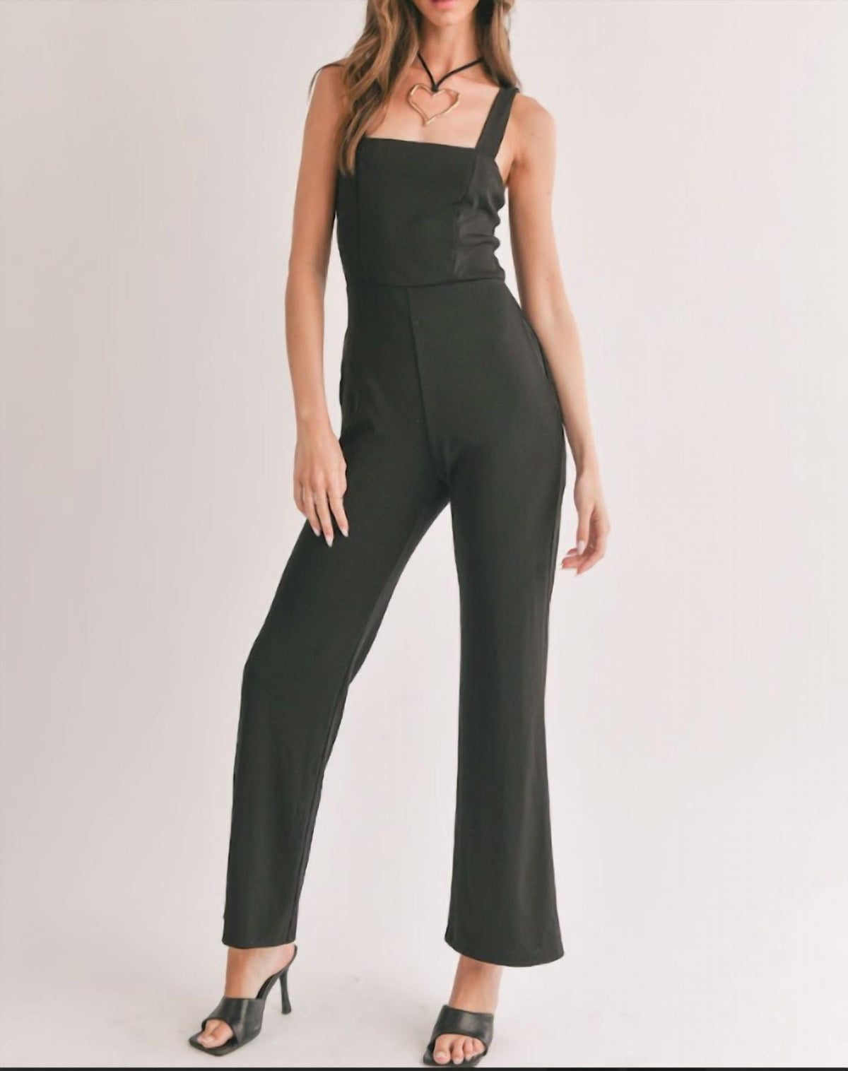 Sage The Label - Icon Square Neck Jumpsuit
