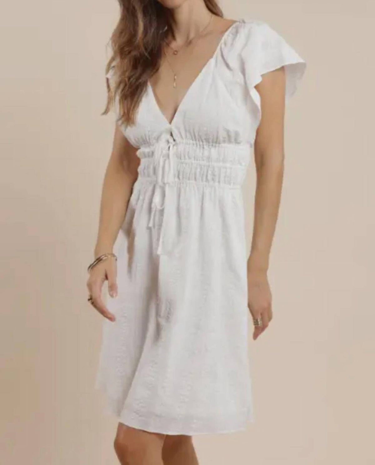 Sage The Label - Salt Air Textured Gauze Dress