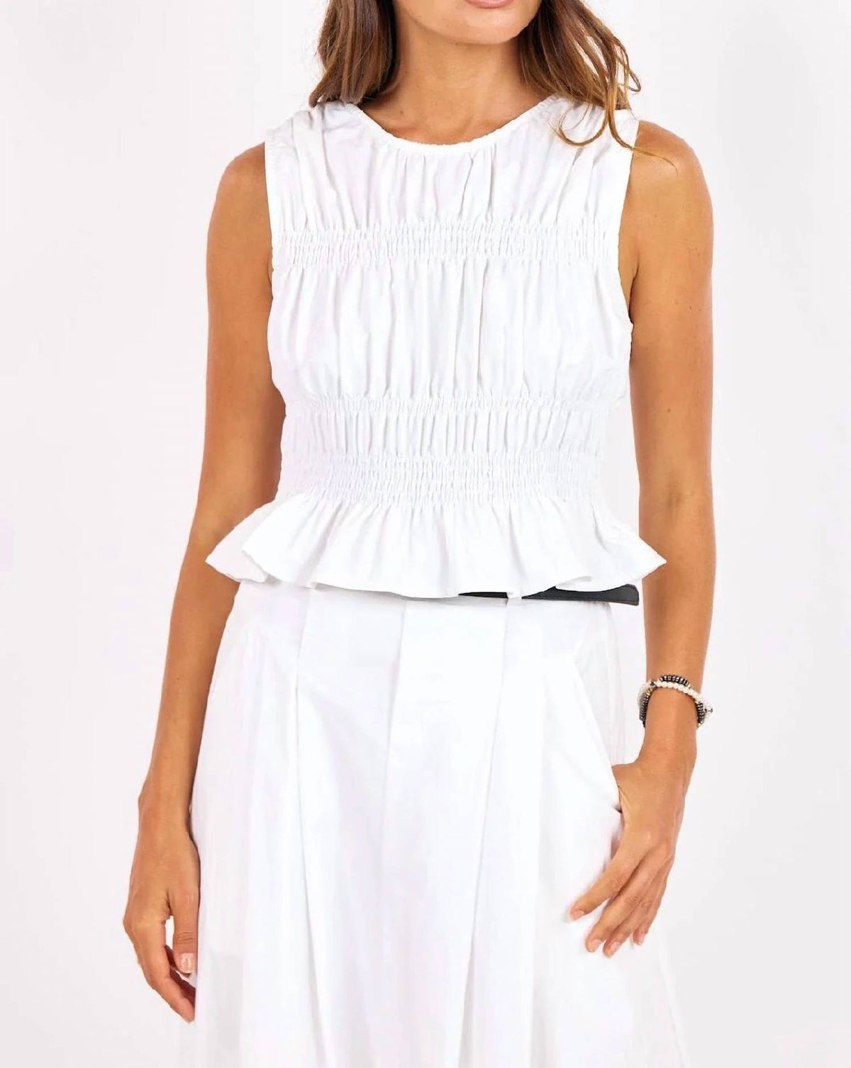 Sage The Label - Central Park Ruched Tank Top