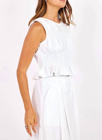 Sage The Label - Central Park Ruched Tank Top
