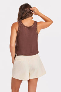 Sage The Label - Embroidered Tank Top