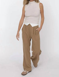 Sage The Label - Foldover Waist Trouser