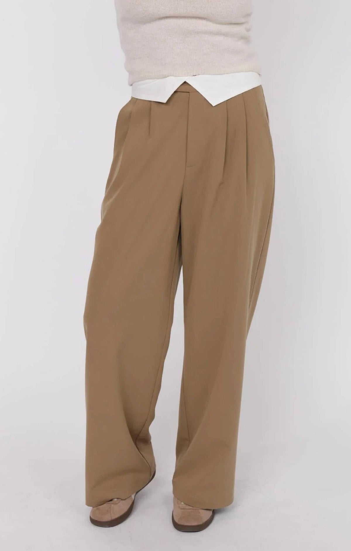 Sage The Label - Foldover Waist Trouser
