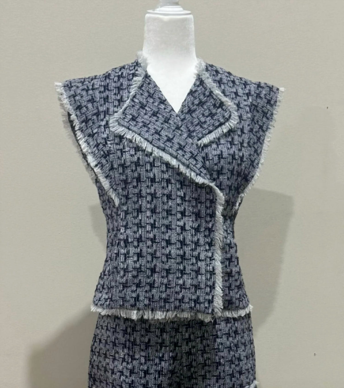 Sage The Label - Frayed Edge Vest