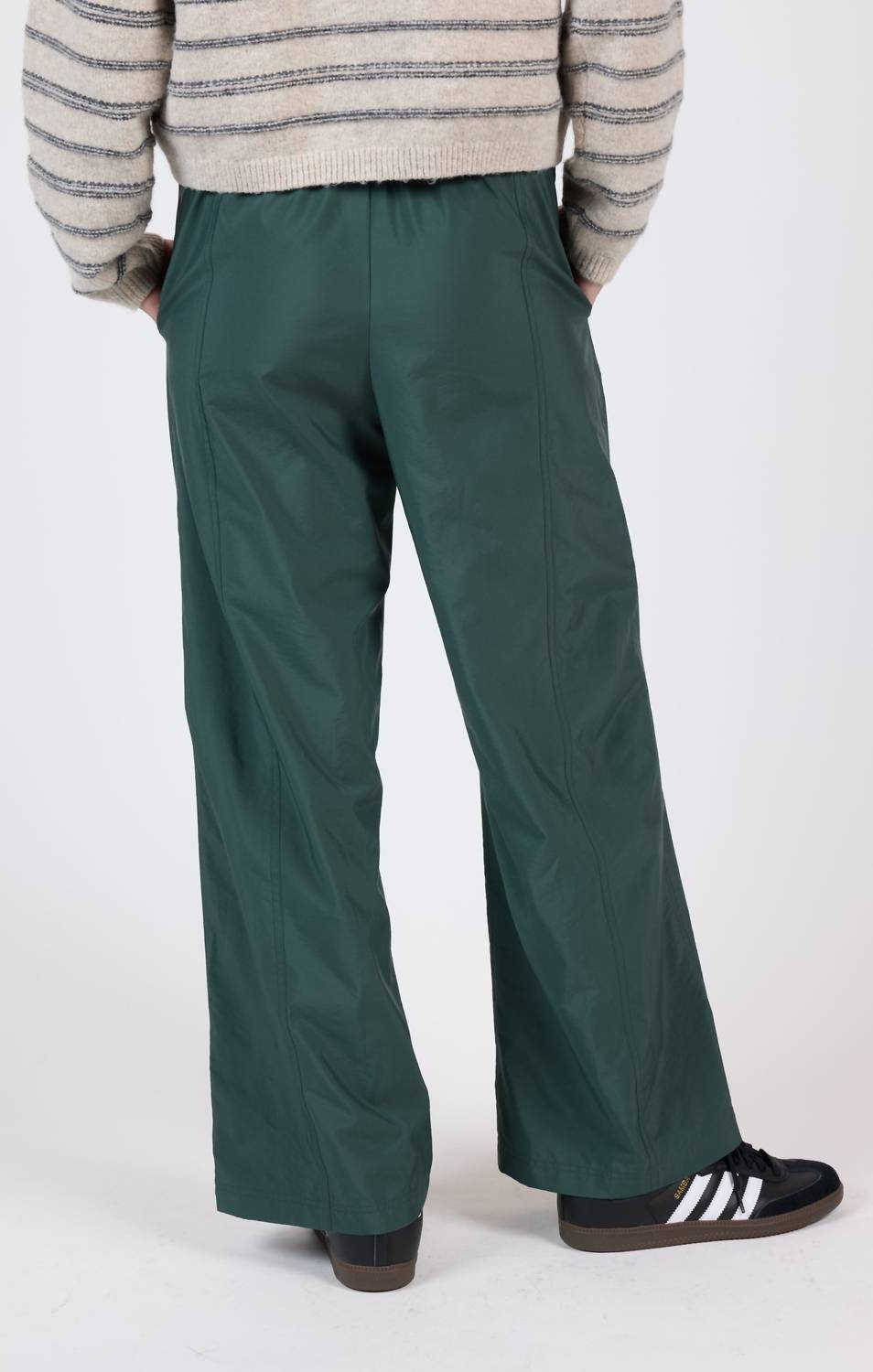 Sage The Label - Recharge Snap Button Slit Detail Pants - clothing - green - pants