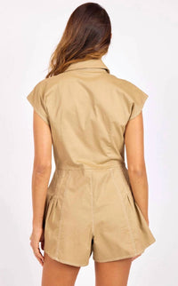 Sage The Label - Seedling Zip Front Romper