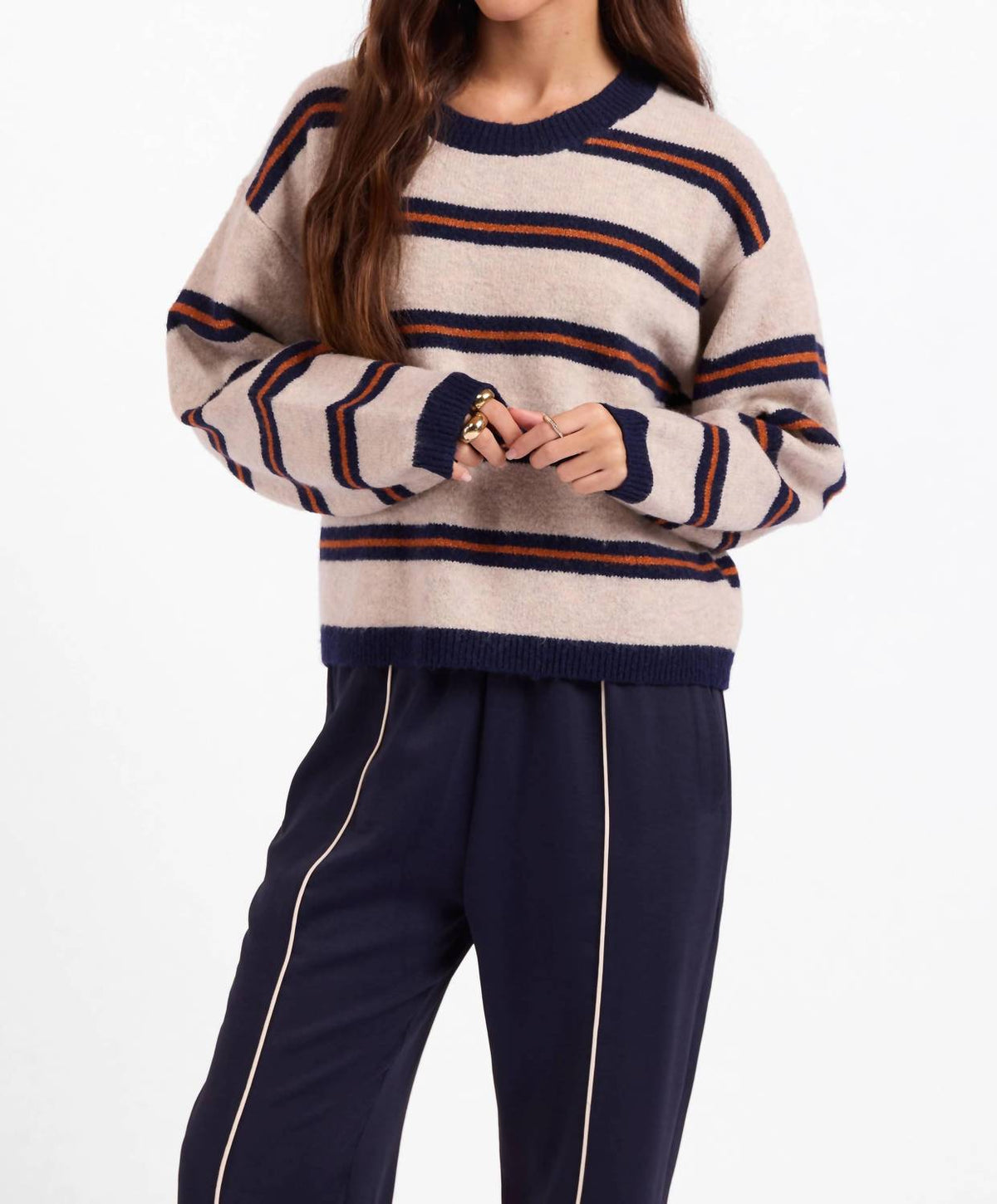 Sage The Label - Toby Stripe Sweater