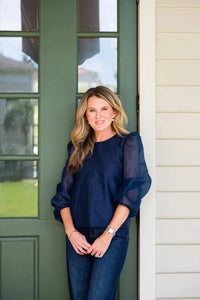 Sail To Sable - Puff Sleeve Top