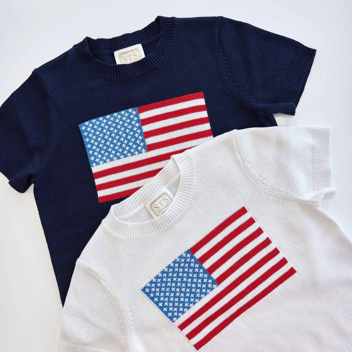 Sail To Sable - Short Sleeve Flag Sweater