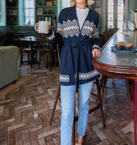 Sail To Sable - Tie Front Cardigan