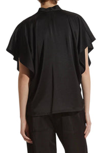 Saint Art - Finn V-Neck Charmeuse Top