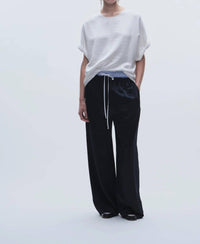 Saint Art - Paige Pull On Pant - blue - clothing - pants