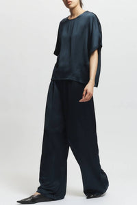 Saint Art - Paige Pull On Pant - blue - clothing - pants