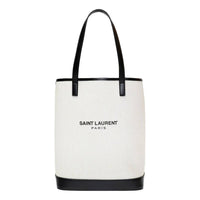 Saint Laurent - Women's Teddy Coated Linen Drawstring Bucket Bag