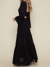 Saints & Hearts - Becky Eyelet Set - black - clothing - cotton