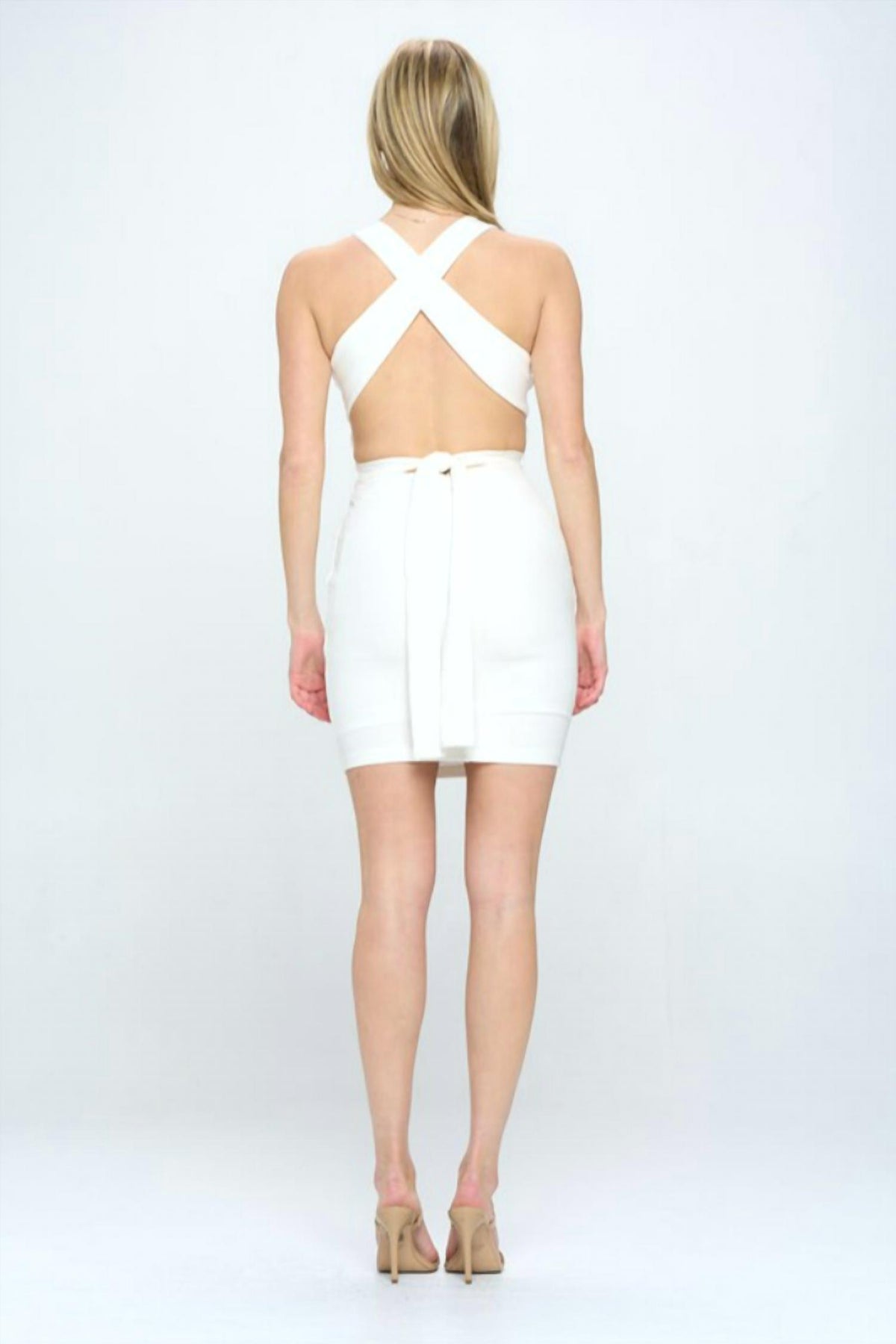 Saints + Secrets - Ribbed Mini Dress