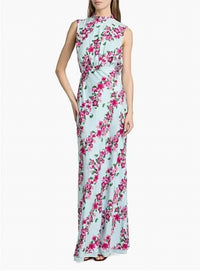 Saloni - Fleur Silk Blend Dress