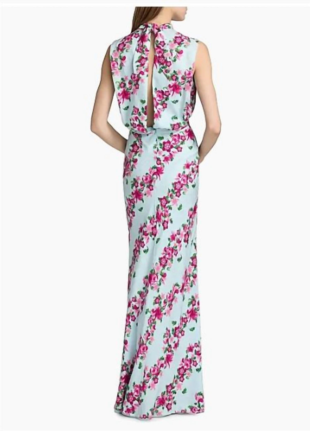 Saloni - Fleur Silk Blend Dress
