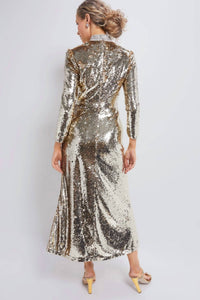 Saloni - Jena Embroidered Midi Dress - clothing - dresses - midi