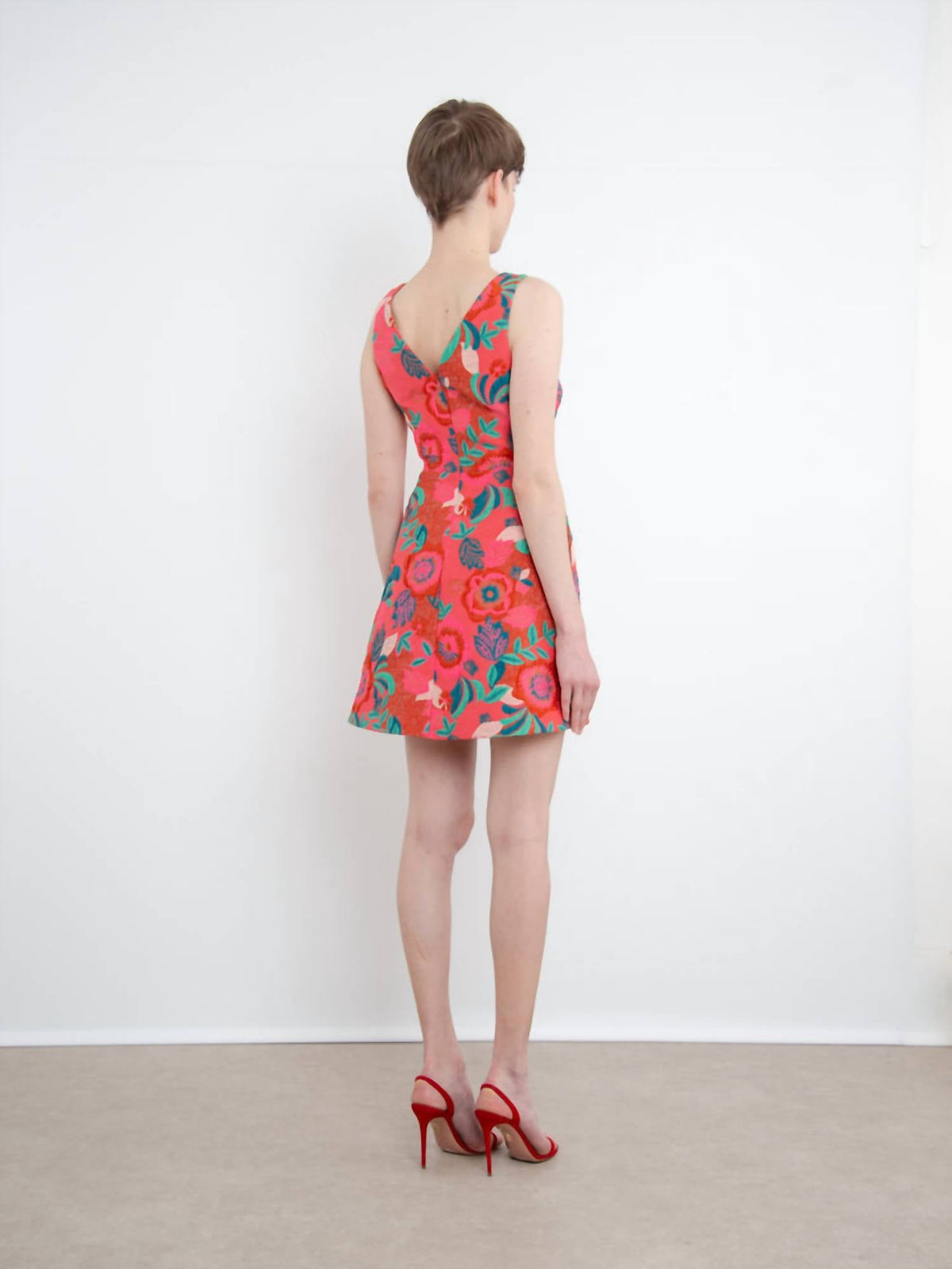 Saloni - Jess Jacquard Mini Dress