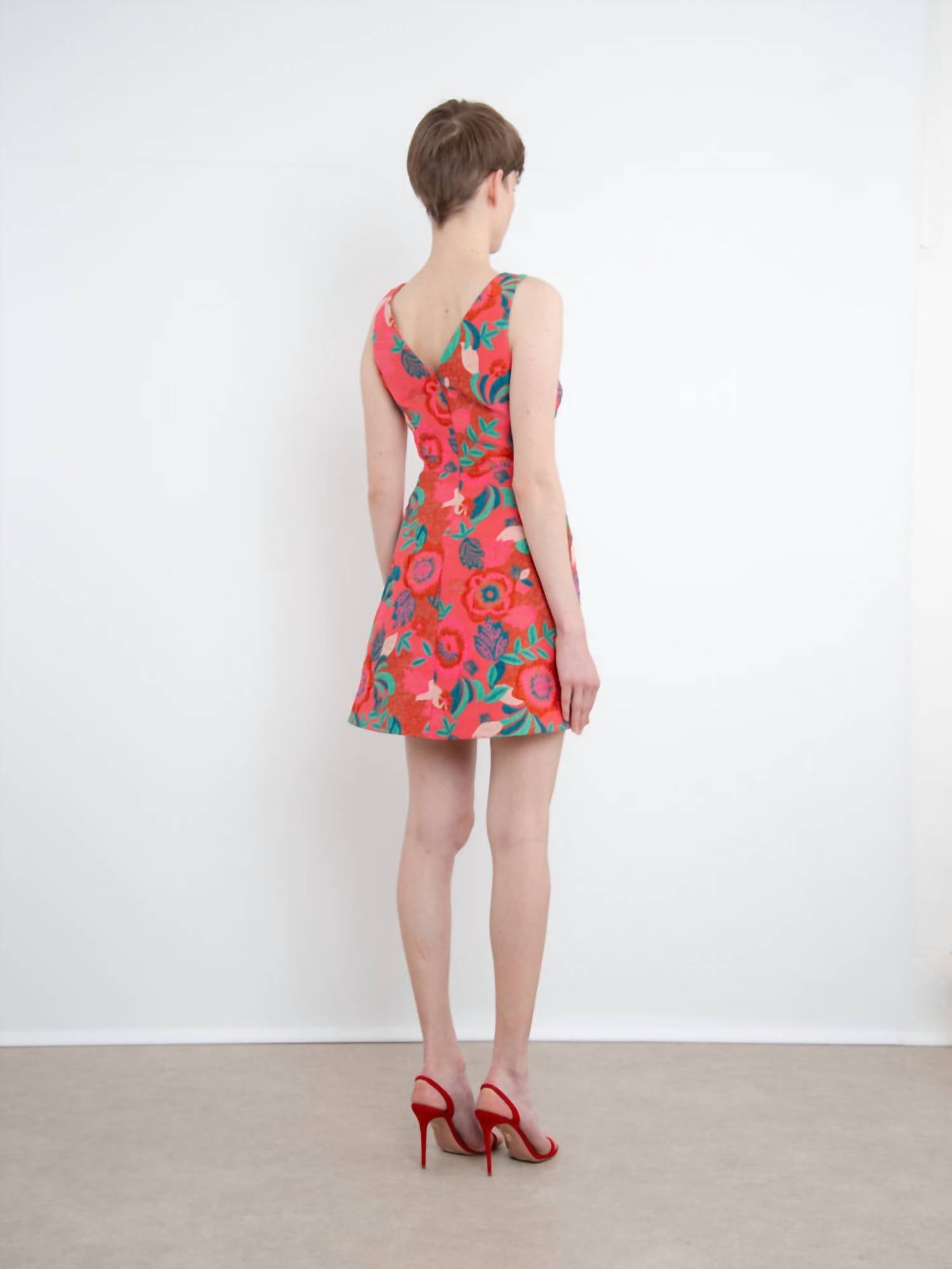 Saloni - Jess Jacquard Mini Dress - clothing - collection:vacationdresses(Auto) - dresses