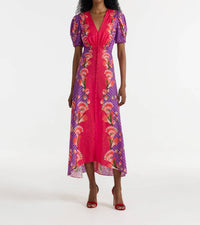 Saloni - Lea Long Dress