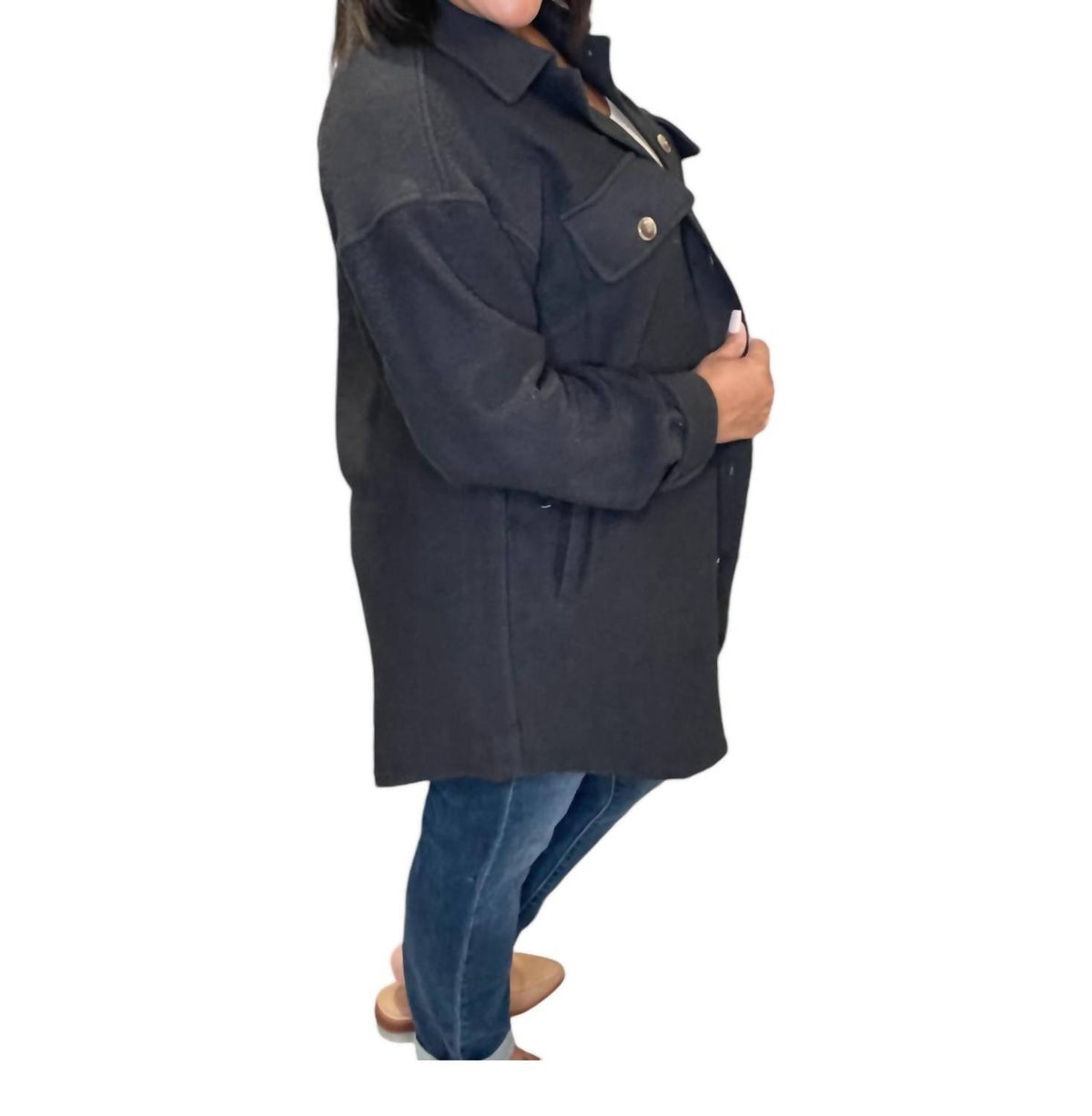 Saltwater Luxe - Button Up Oversized Shacket