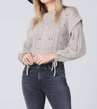 Saltwater Luxe - Keaton Sweater - acrylic - clothing - crew
