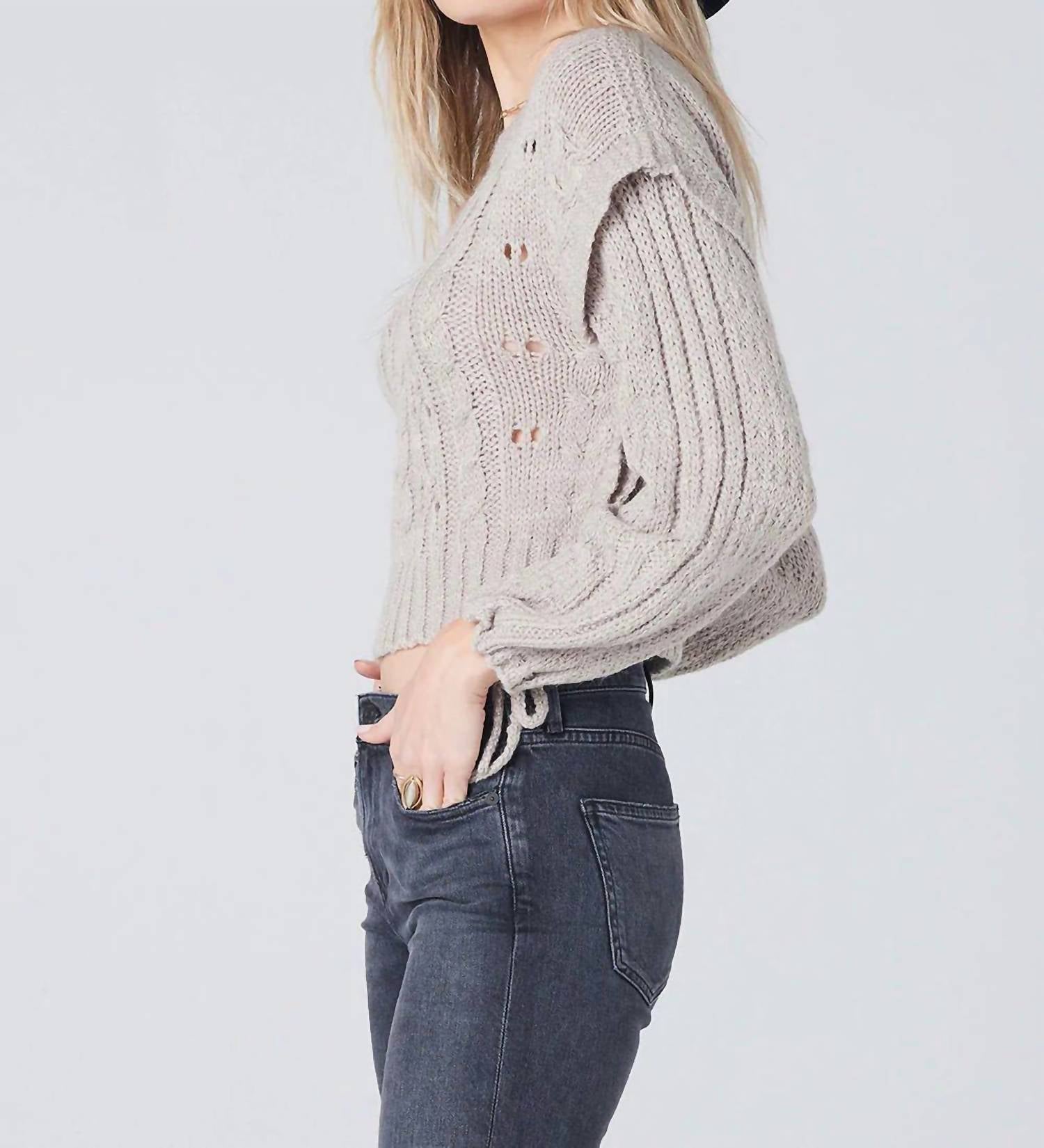 Saltwater Luxe - Keaton Sweater - acrylic - clothing - crew