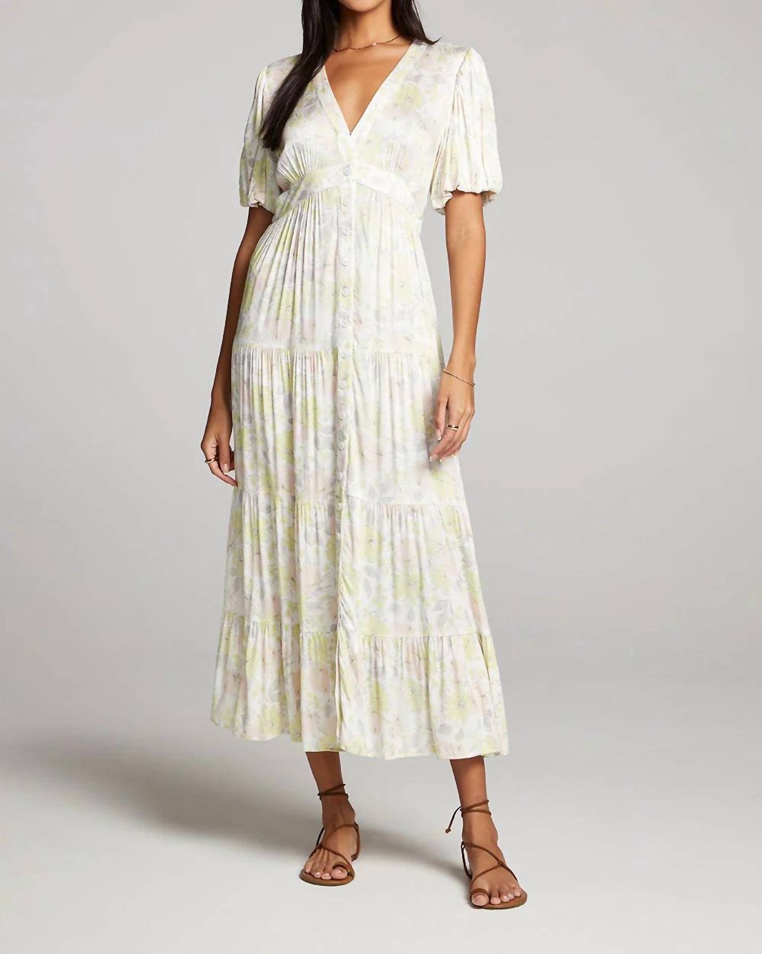 Saltwater Luxe - Leona Maxi Dress - clothing - dresses - floral