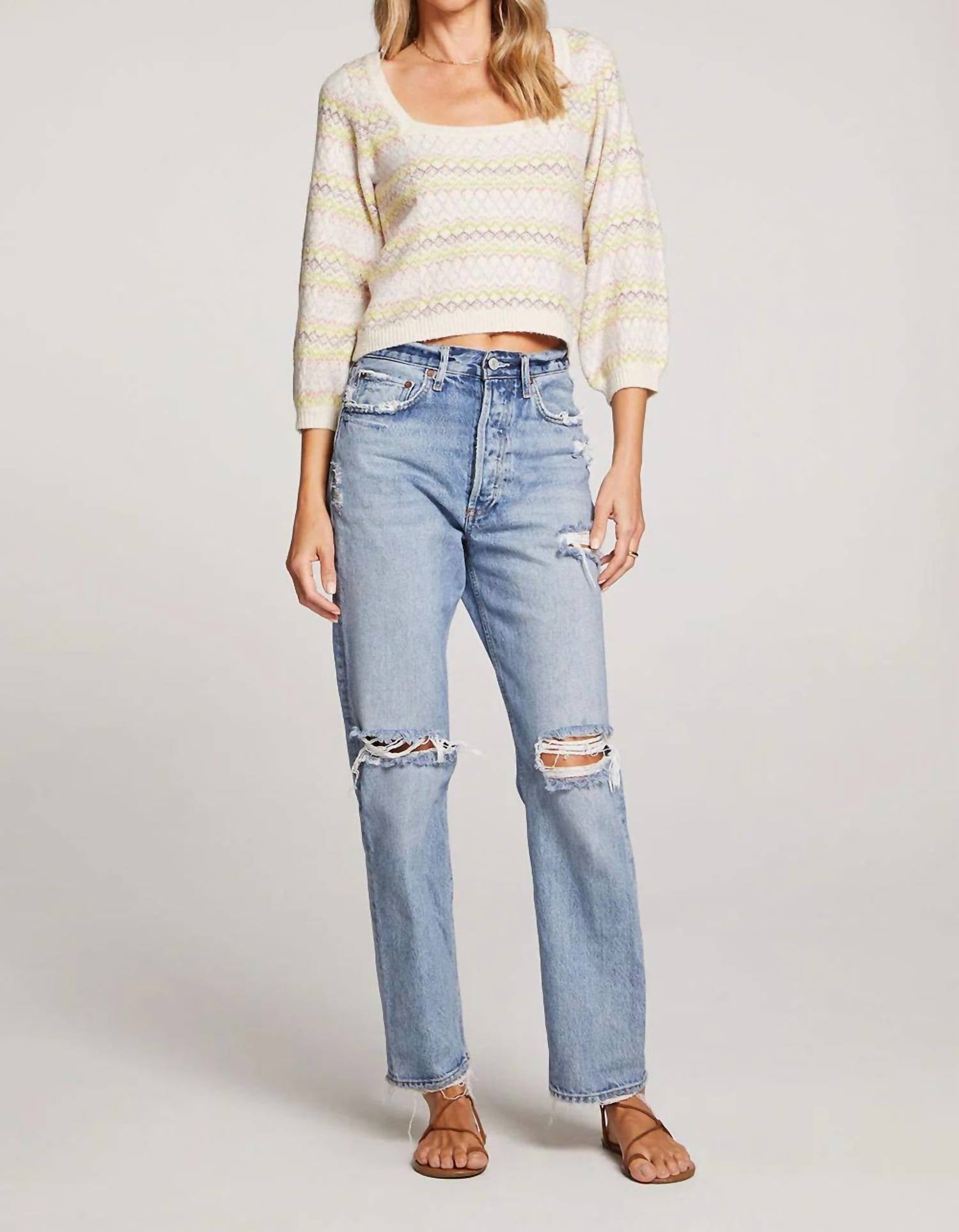 Saltwater Luxe - Lev Sweater - acrylic - clothing - shirts