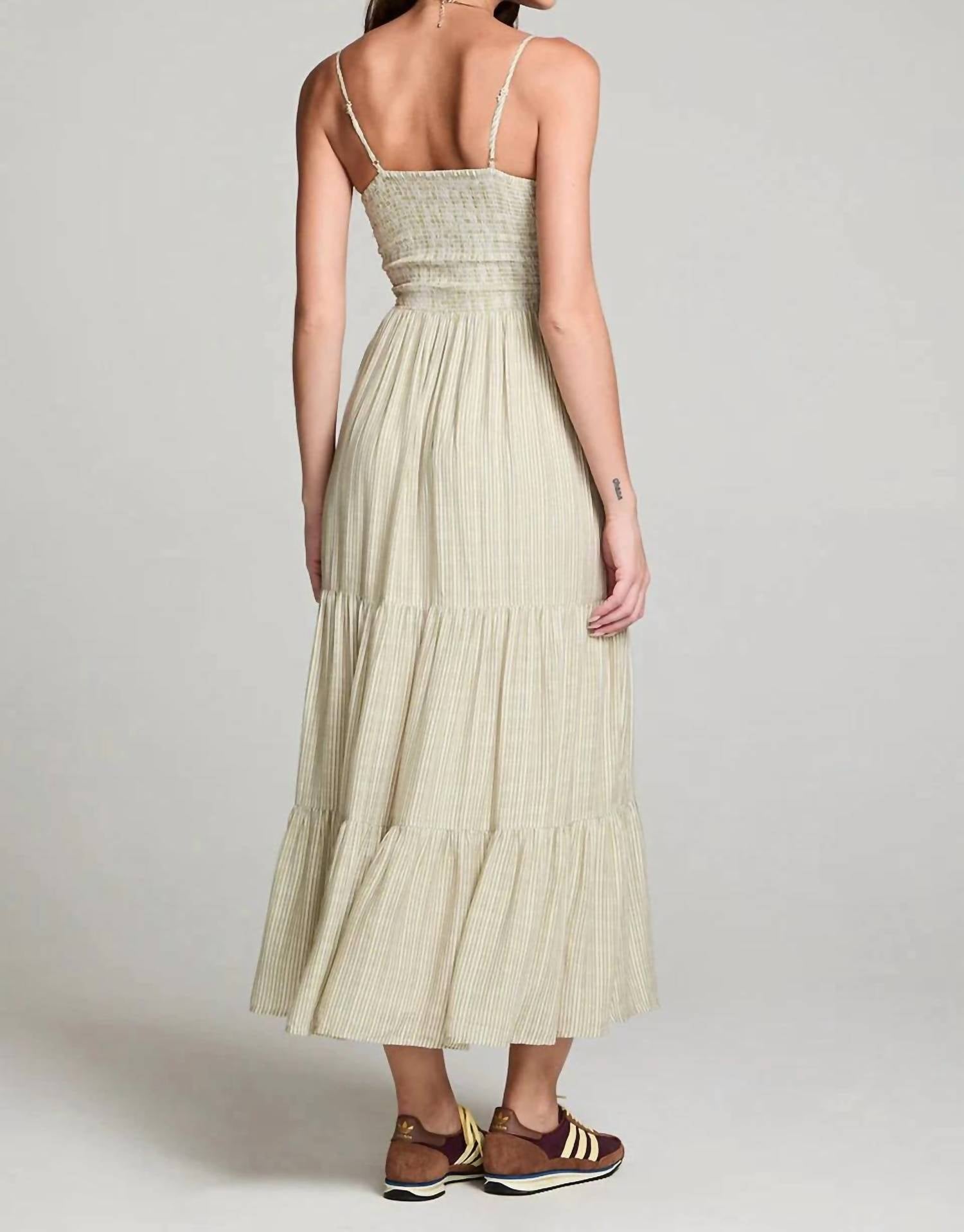 Saltwater Luxe - Tank Midi Dress - clothing - dresses - green