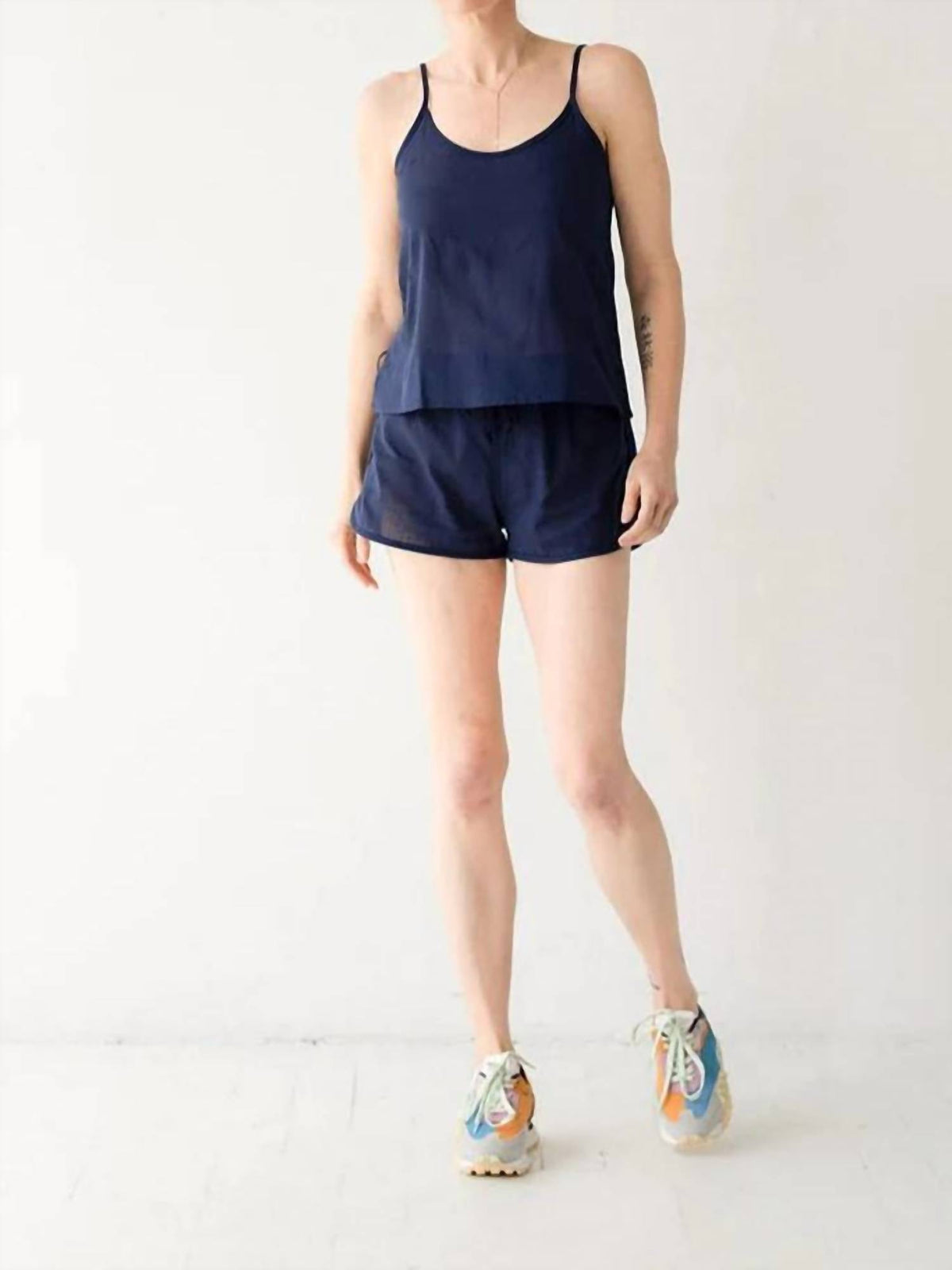 Salua - Woven V-back Tank