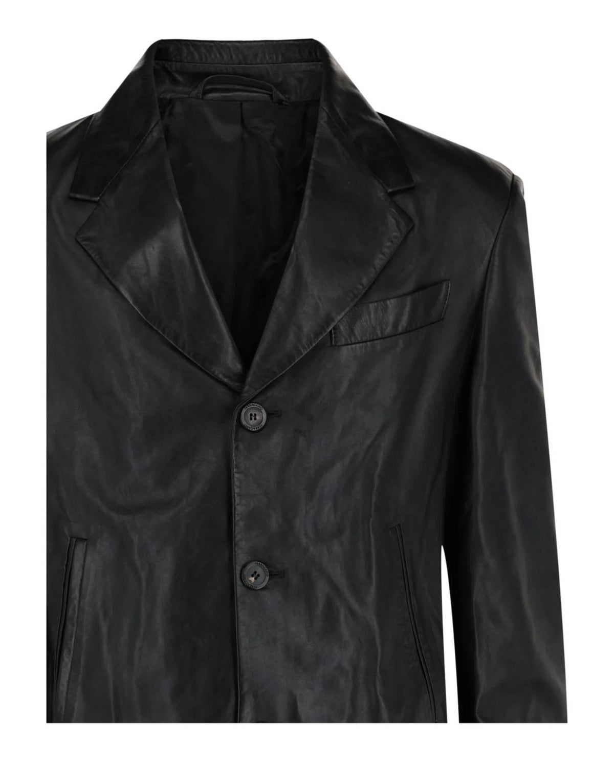 Salvatore Ferragamo - Men's Leather Blazer