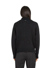 Salvatore Ferragamo - Tinted Sequined Turtleneck Sweater
